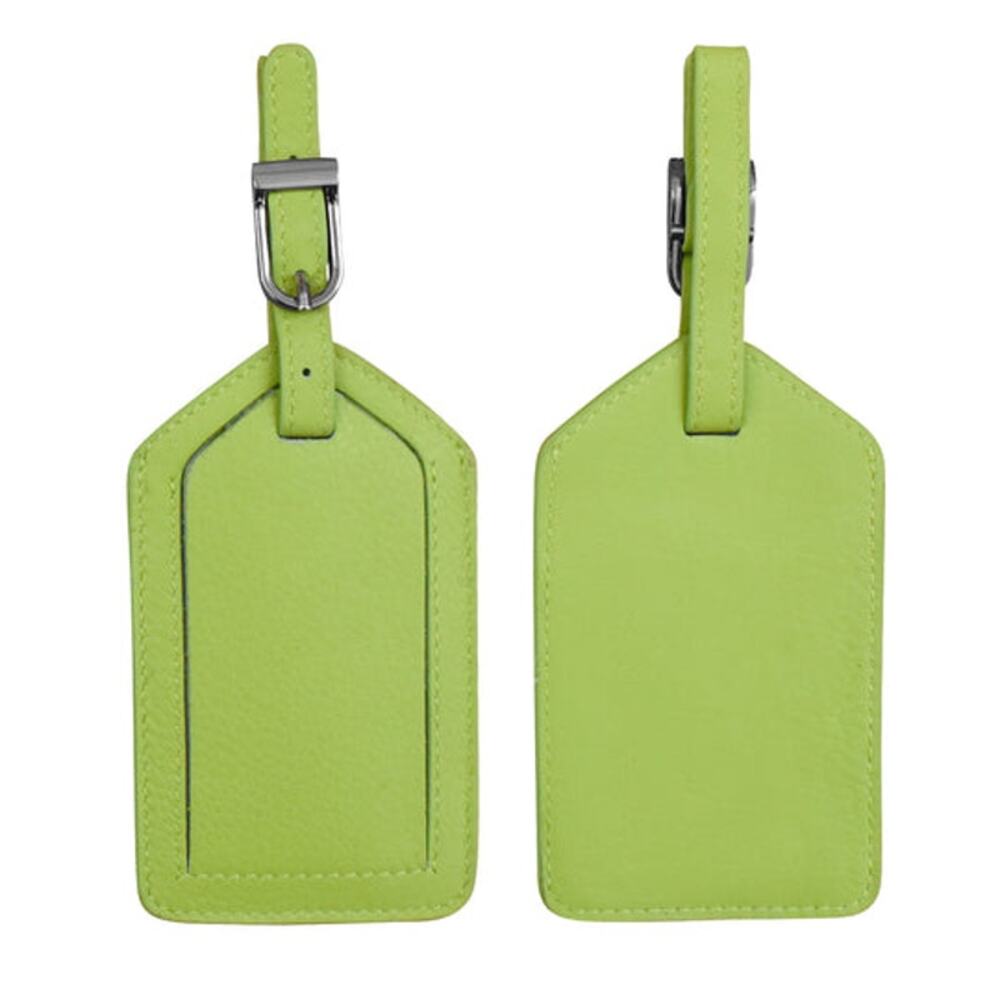 Leather Luggage Tag | Pear